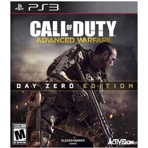 Call of Duty Advanced Warfare Day Zero Edition Playstation 3 Game With Case PS3
